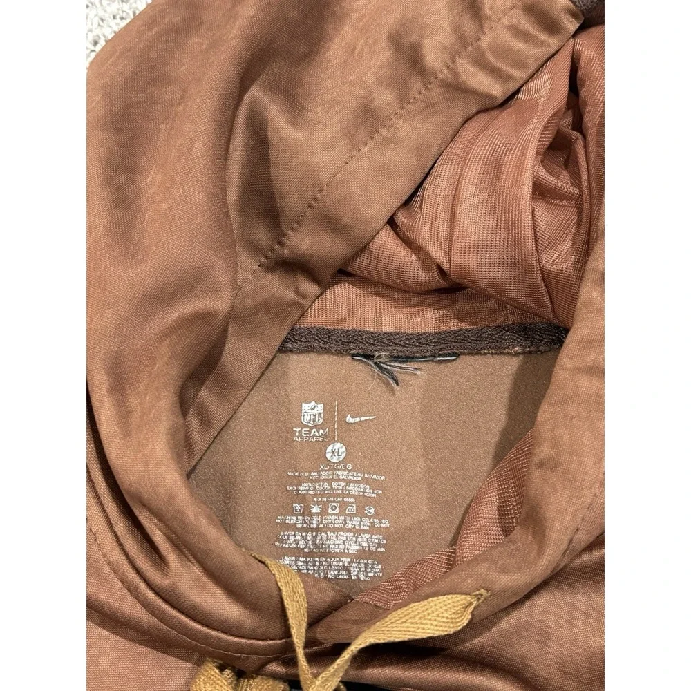 Nike Sweatshirt Size XL Pittsburgh Steelers Salute to Service Brown Hoodie 2023
